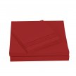 Textilia™ King Size 4 Piece Bedsheet Set - Burgundy