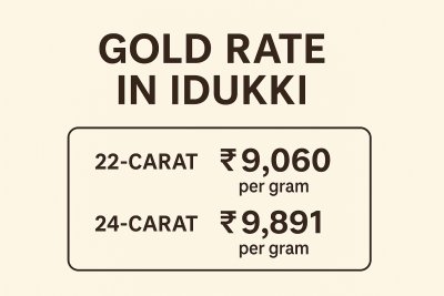 Gold Rate Today in Idukki Gold Rate Today in Idukki