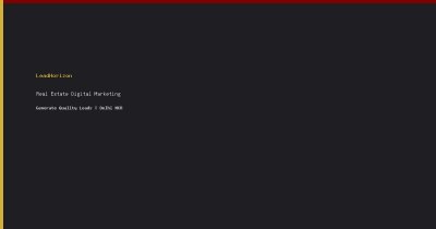 Real Estate Marketing Agency – Lead Horizon for High-Quality Leads